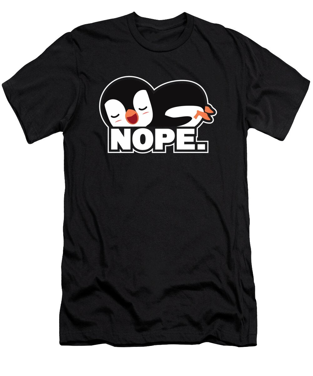 1 Nope Sea Bird King Emperor Penguin Lover Penguin Graphics Lab T-Shirt