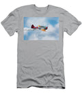 1 North American Snj 4 a Navy Trainer From World War Ii Flying in Bruce Beck T-Shirt