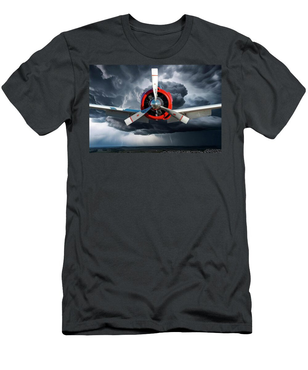 1 North American T 28 Trojan Wright Aviation T-Shirt
