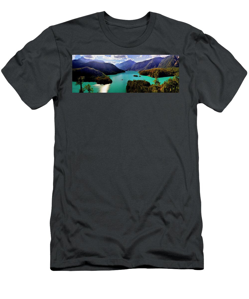 1 North Cascades Lake Diablo Richard Norman T-Shirt