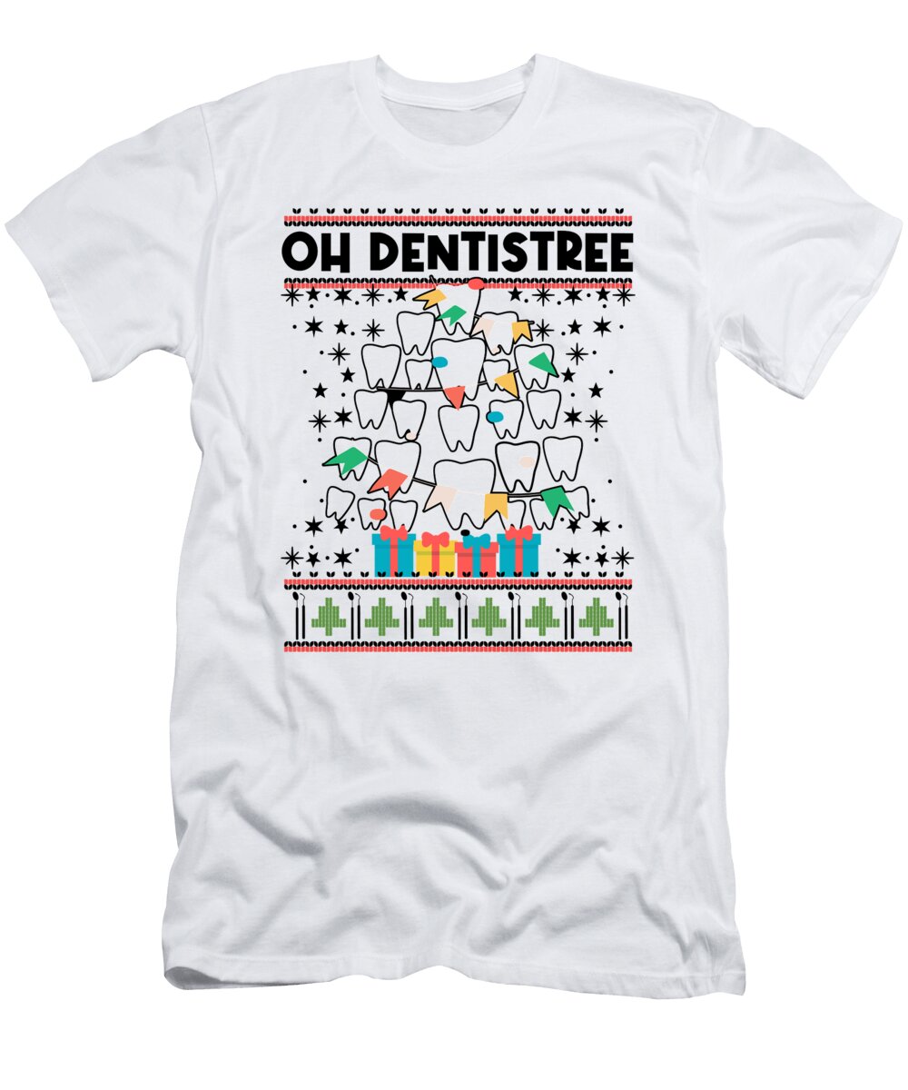 1 Oh Dentistree Christmas Gift David Schuele Art T-Shirt