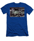 1 Old Steam Locomotive Wheel and Rods Alex Grichenko T-Shirt