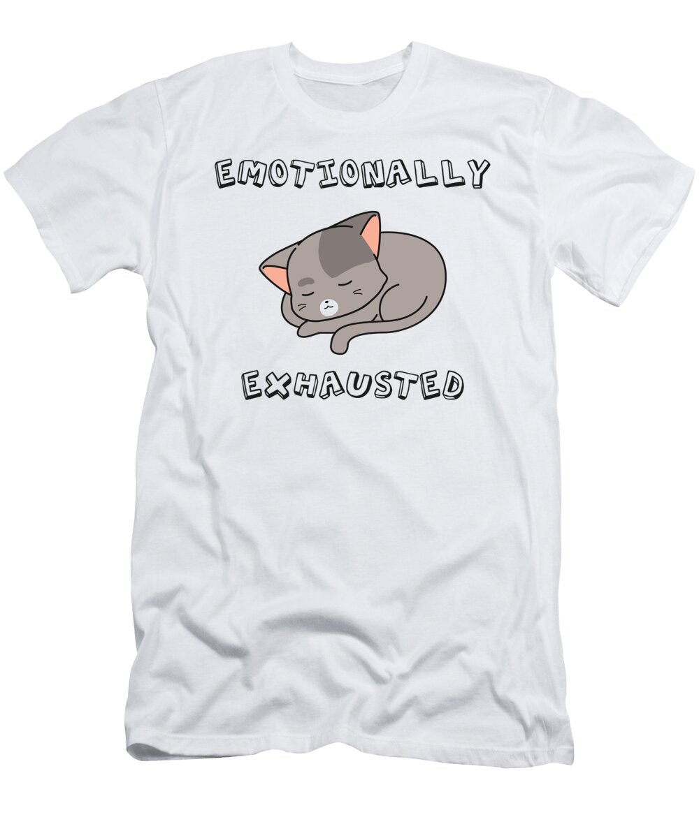 1 Old Tired Person Quote Emotionally Exhausted James C T-Shirt