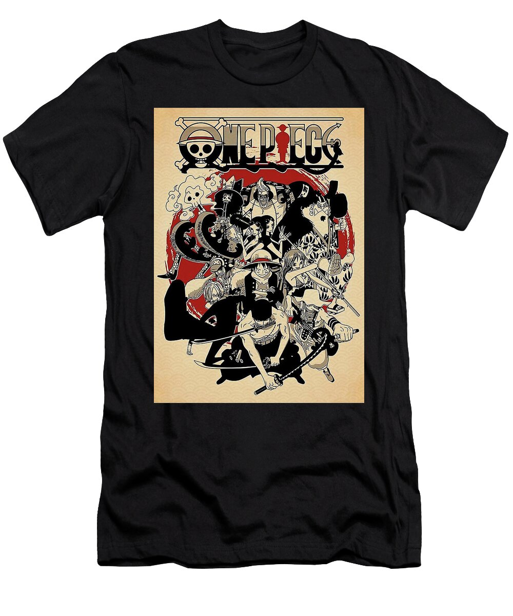 1 One Piece Art Freddy Bailey T-Shirt