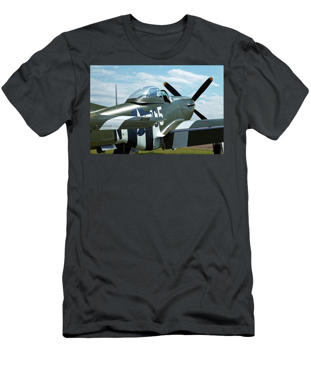 1 P 51 Mustang Frenesi Ian Merton T-Shirt