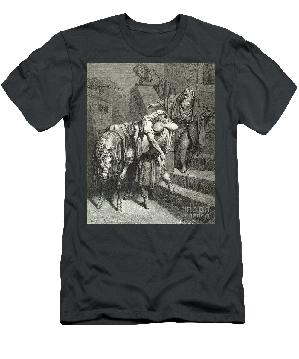 1 Parable of the Good Samaritan Gustave Dore T-Shirt