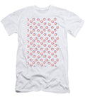 1 Pastel Peaches Pattern Neon Future T-Shirt