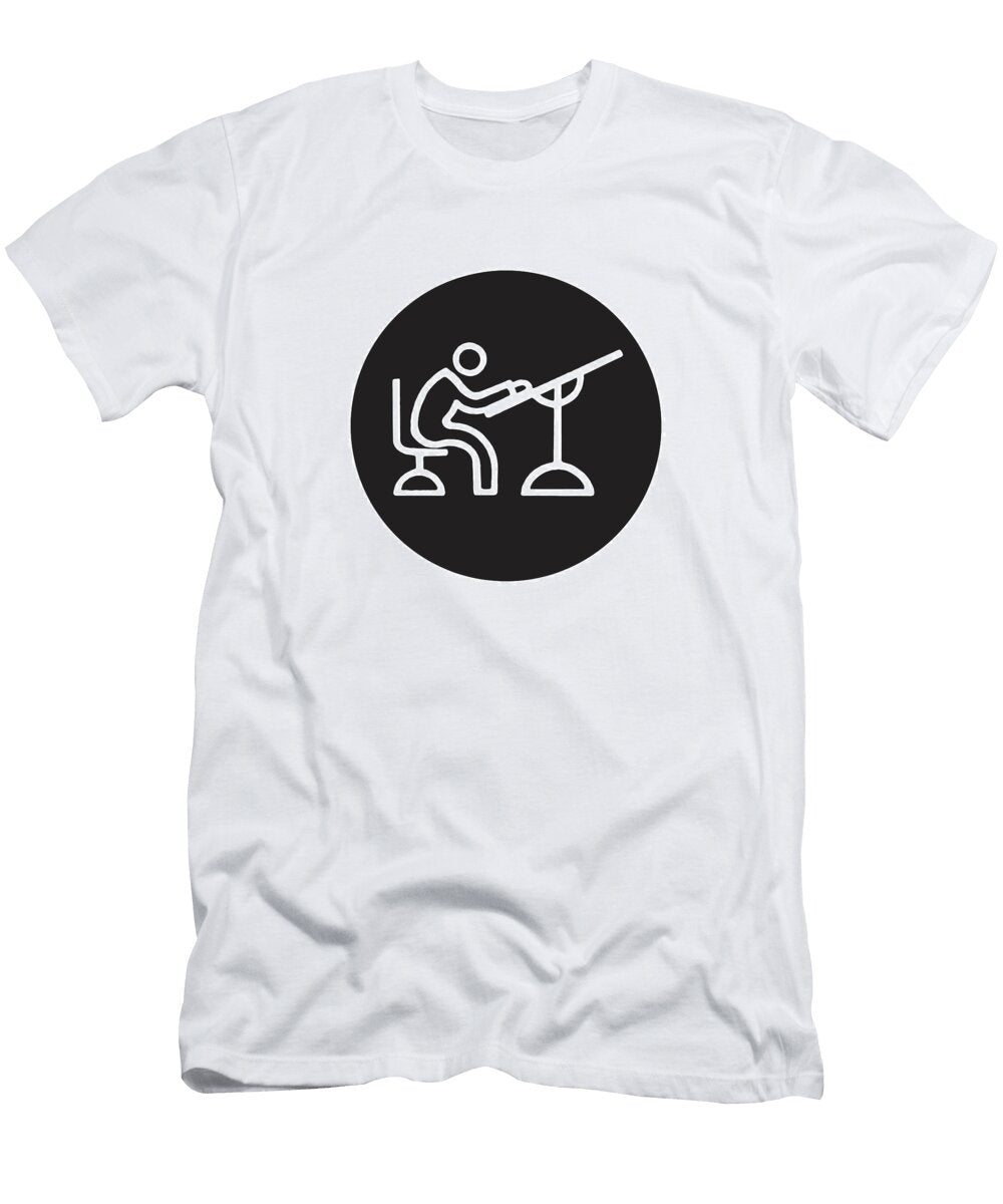 1 Person Working At Drafting Table Csa Images T-Shirt