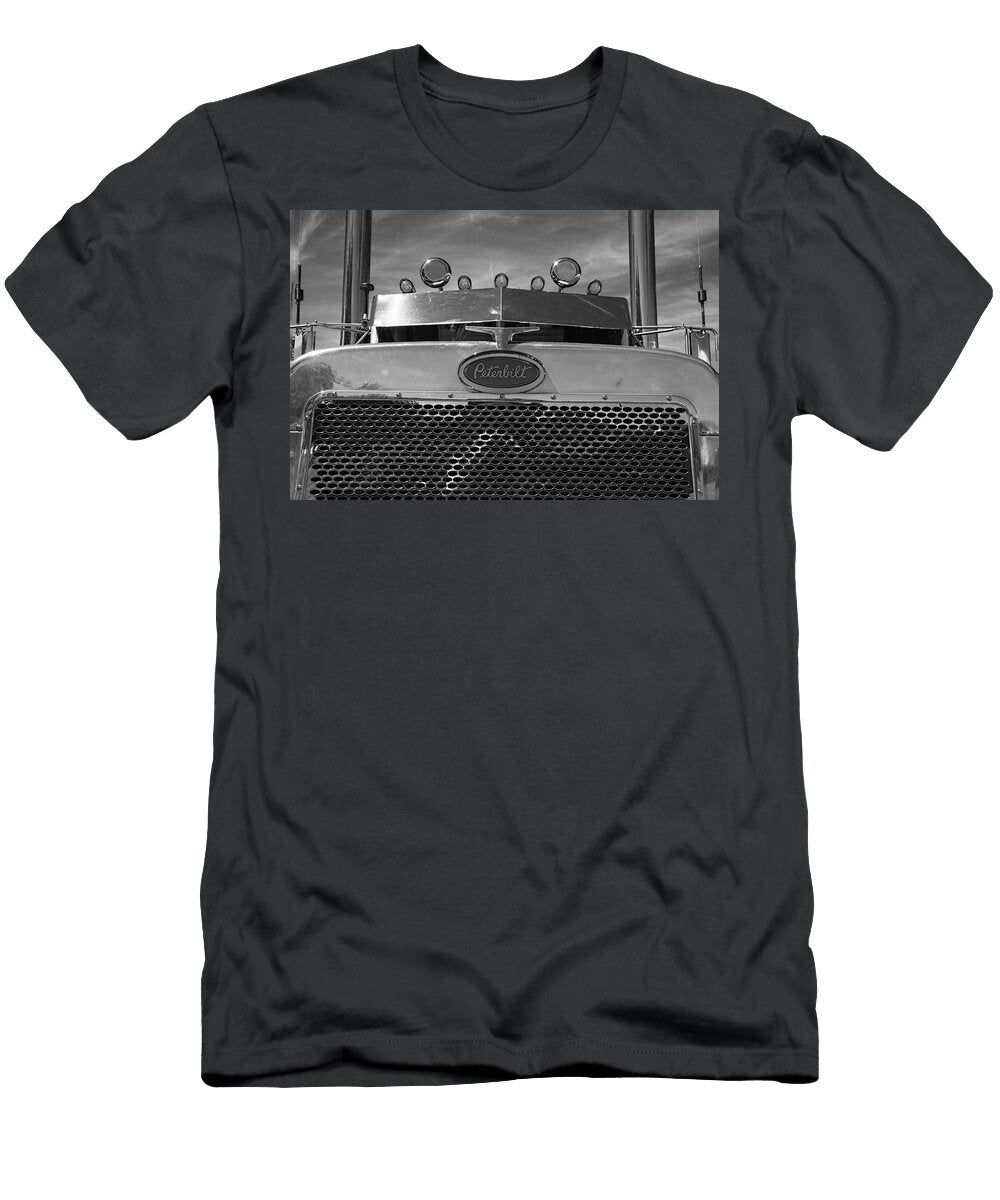 1 Peterbilt Semi Truck Nick Gray T-Shirt