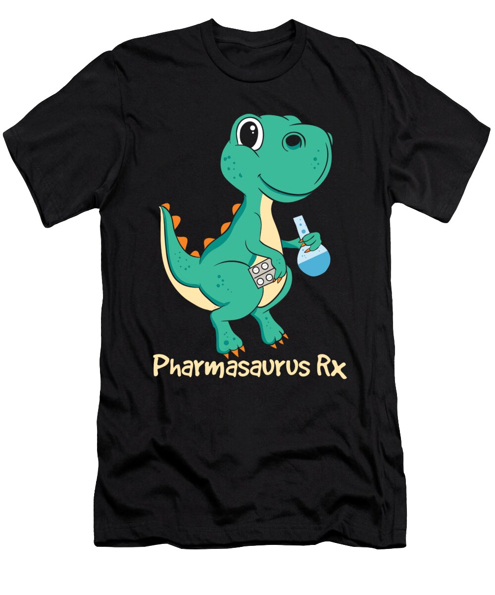 1 Pharmasaurus Rx Gift David Schuele Art T-Shirt