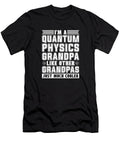 1 Physicist Grandpa Scientist Science Quantum Physics Crazy Squirrel T-Shirt