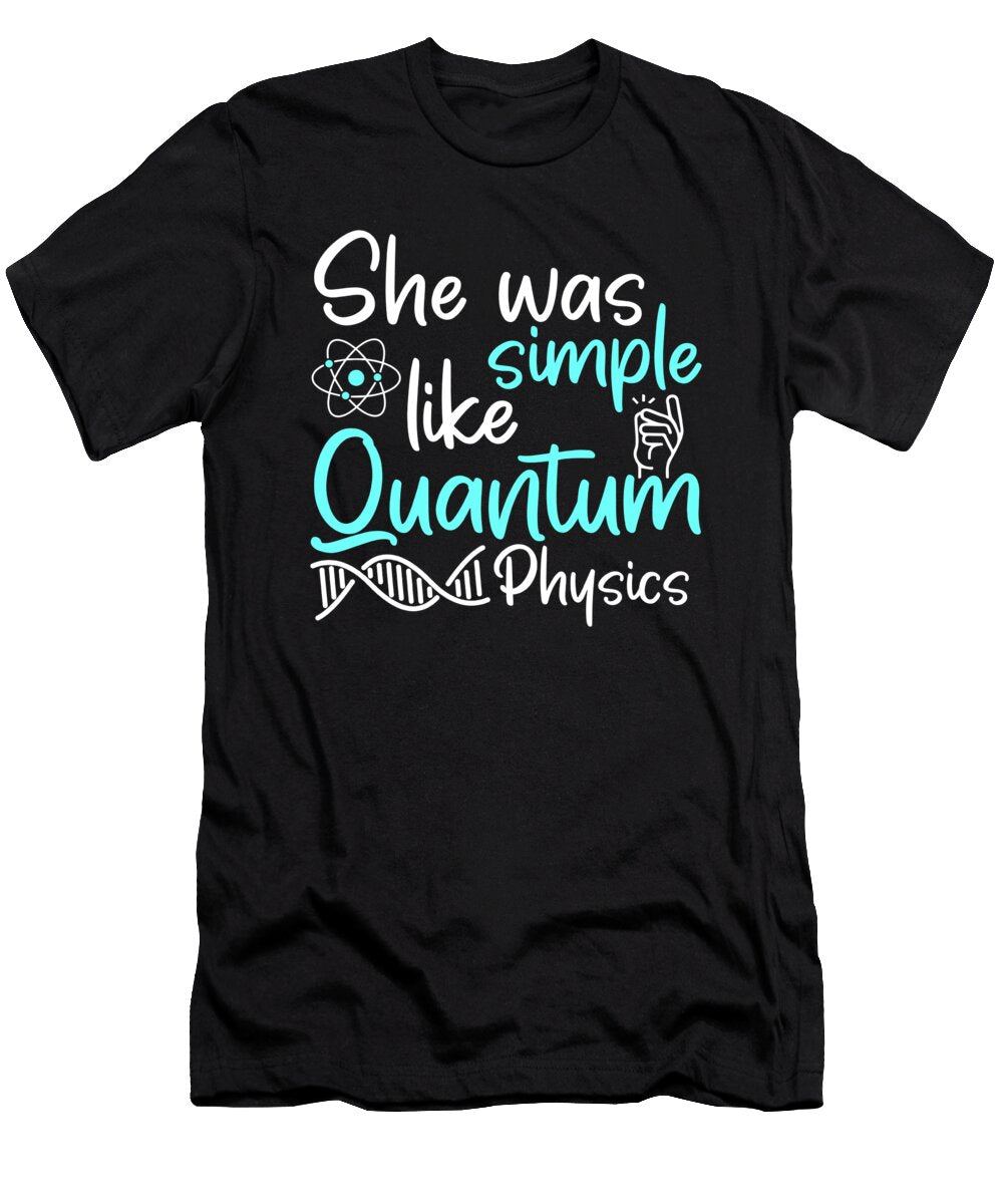 1 Physicist Hilarious Science Scientist Quantum Physics Crazy Squirrel T-Shirt