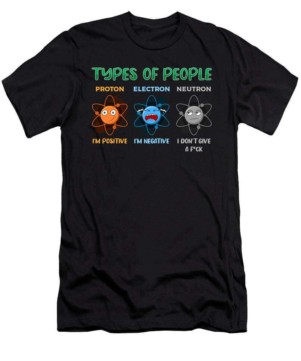 1 Physics Scientist Science Physicist Crazy Squirrel T-Shirt