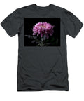 1 Pink Chrysanthemum Flower Portrait Series 1 Part 1 Flower in Full Bloom Nailia Schwarz T-Shirt