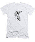 1 Plumber Working with Oversize Wrench Csa Images T-Shirt