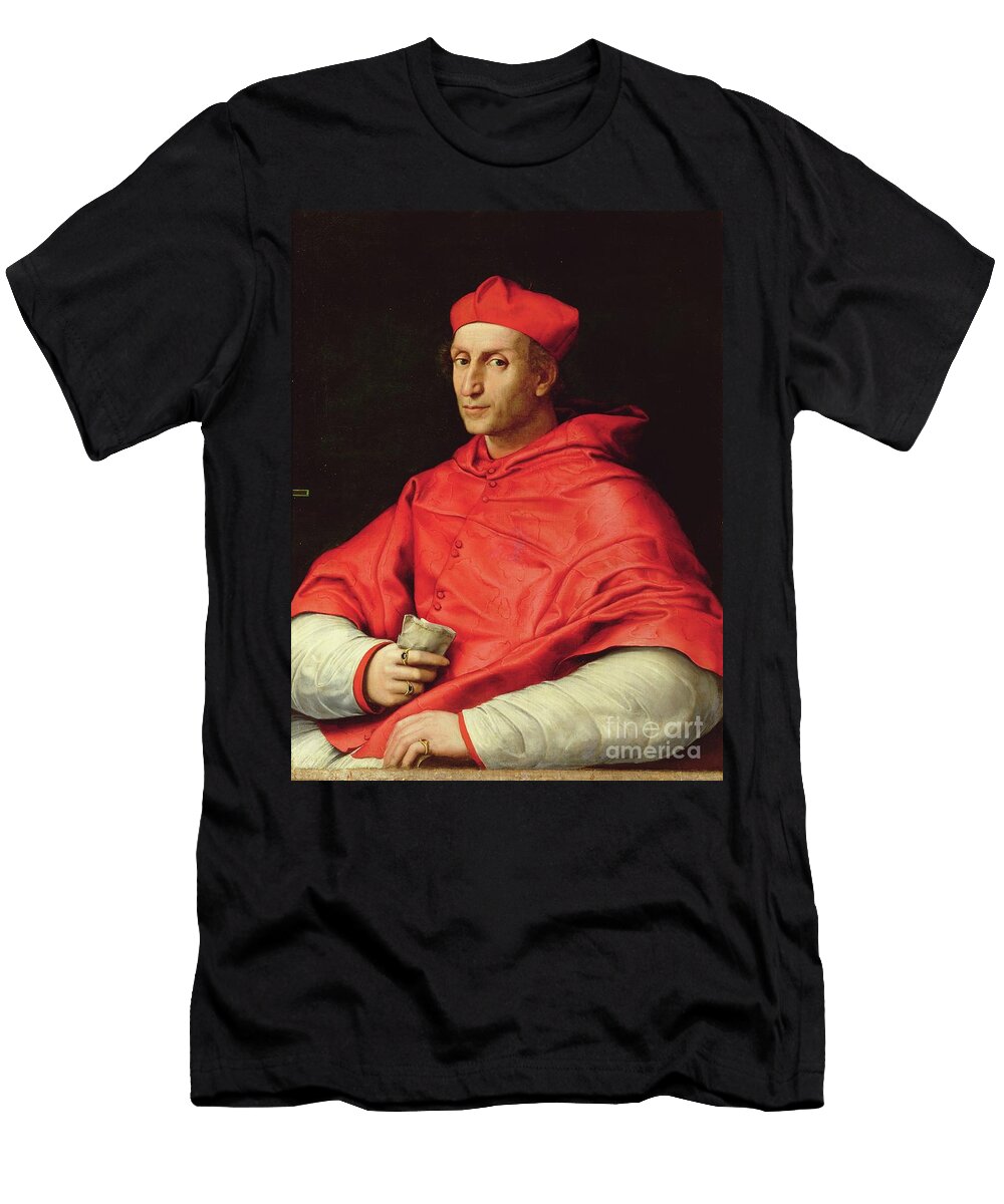 1 Portrait of Cardinal Dovizzi De Bibbiena Raphael T-Shirt