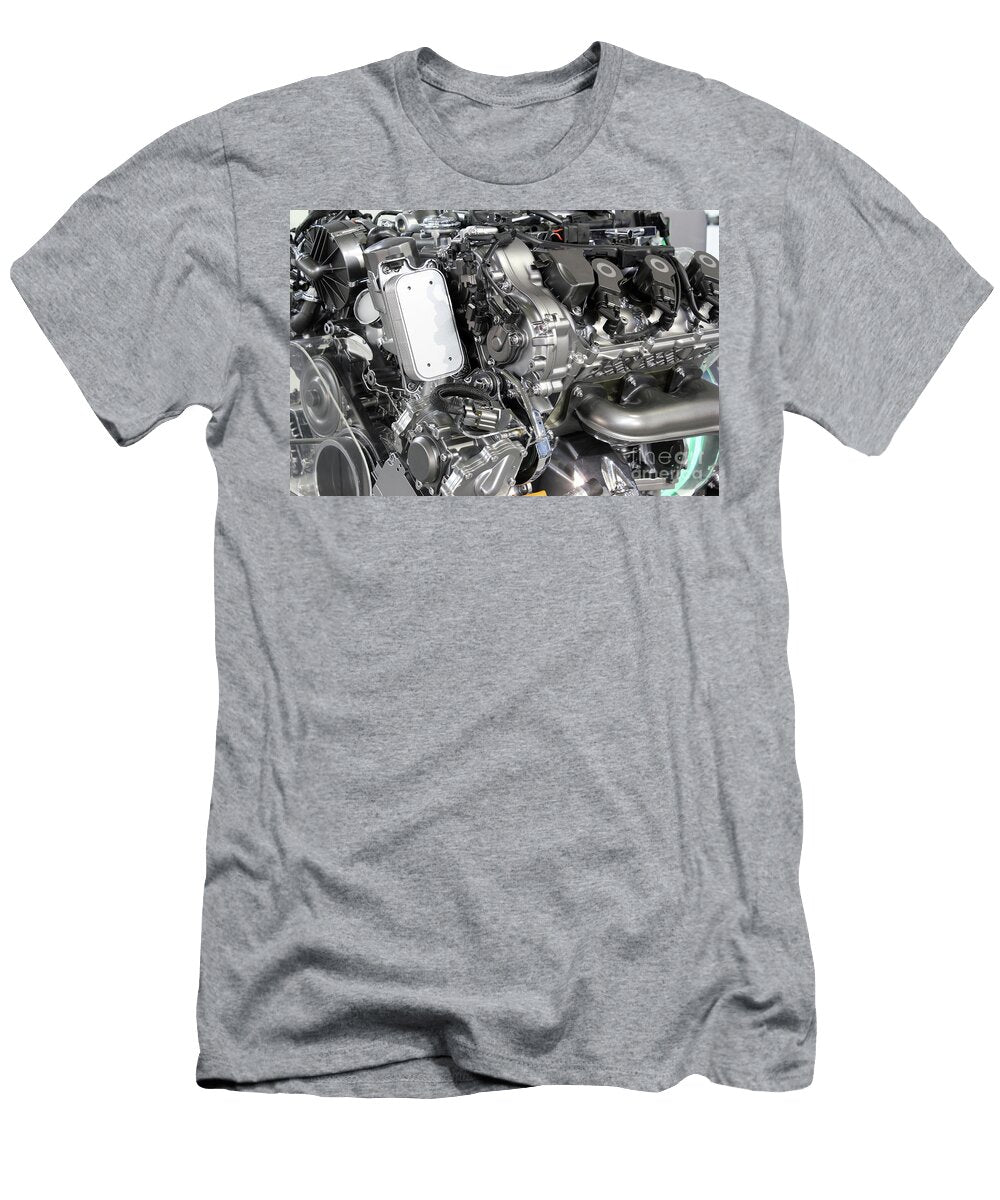 1 Power Car Engine New Technology Goce Risteski T-Shirt