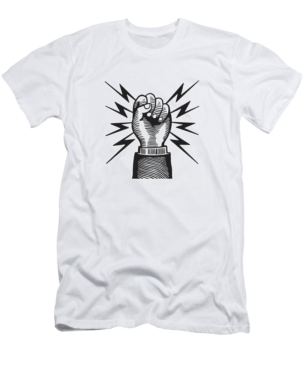 1 Powerful Fist Csa Images T-Shirt