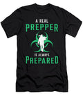 1 Prepper Doomsday Apocalypse Survival Gas Mask Gift Tshirtconcepts Marvin Poppe T-Shirt