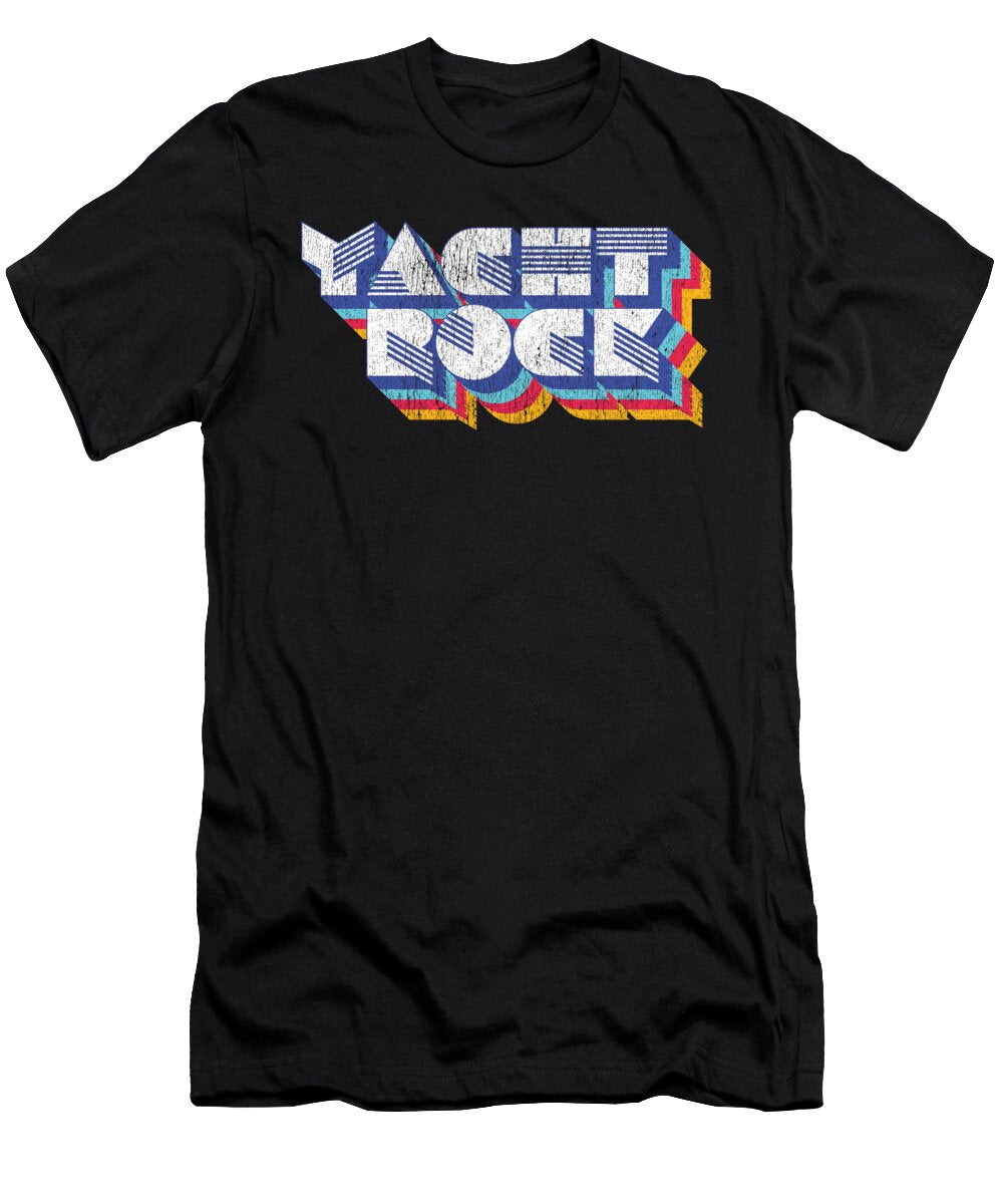 1 Psychedelic Fade Yacht Rock Party Boat Drinking Vector Deluxe T-Shirt