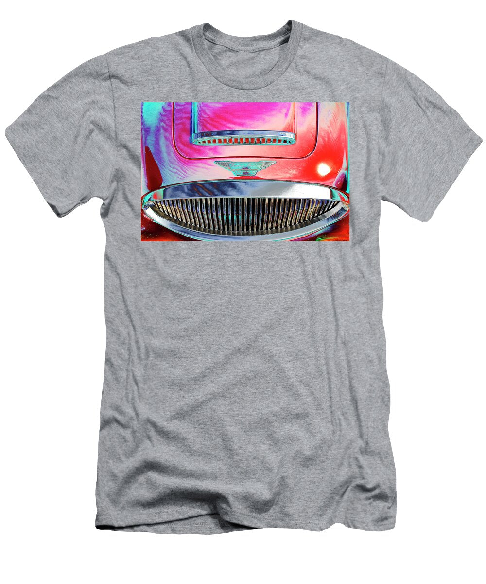 1 Psychedelic Radiator and Badge of an Austin Healey 3000 Mark Iii Peter Lloyd T-Shirt