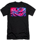 1 Purple Magenta Warp Quantum Pizza T-Shirt