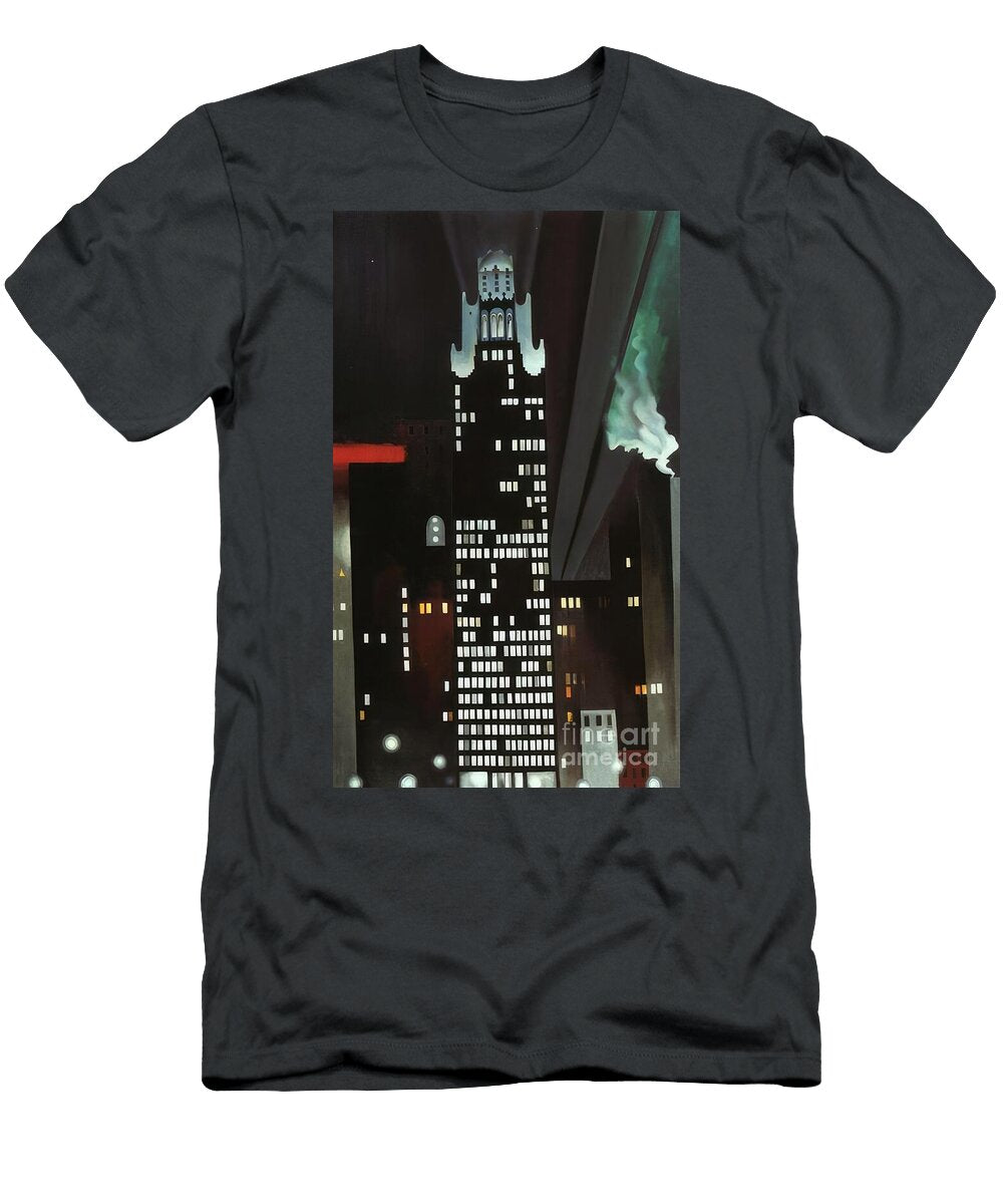 1 Radiator Building Night New York Georgia O Keeffe T-Shirt