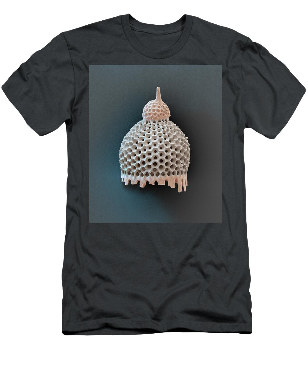 1 Radiolarian Anthocyrtium Campanula Sem Oliver Meckes Eye of Science T-Shirt