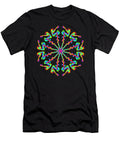 1 Rainbow Abstract Mandala Ariel Guevara T-Shirt