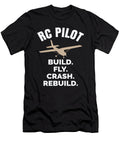 1 Rc Pilot Model Airplane Model Moon T-Shirt