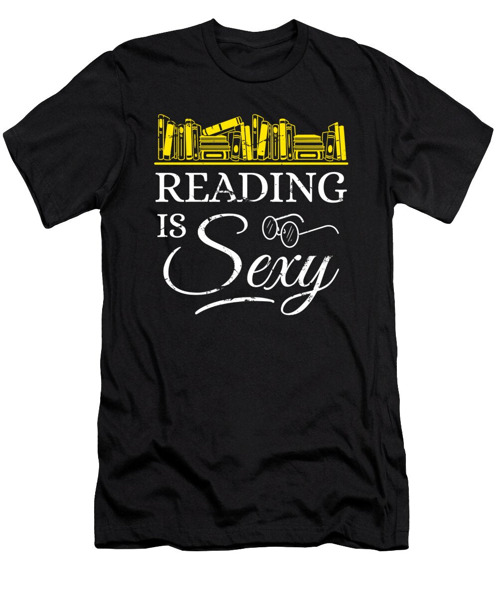 1 Reading Is Sexy Read Book Bookworm Literature Gift Teequeen2603 T-Shirt