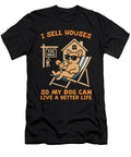 1 Realtor Dog I Sell Houses So My Dog Can Live a Yah Lishr T-Shirt