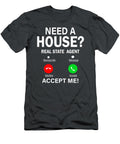 1 Realtor for Men Women Real Estate Agent Seller Salesperson Crazy Squirrel T-Shirt