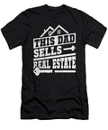 1 Realtor Real Estate Agent This Dad Sells Real Estate Crazy Squirrel T-Shirt