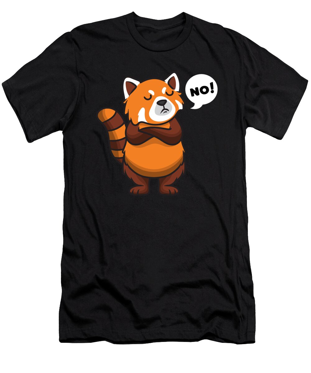1 Red Panda with Strawberry Milk Zimstarus T-Shirt