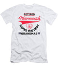 1 Retired Pharmacist Grandma Medical Tech Pharmacy Florian Dold Art T-Shirt