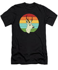 1 Retro Deer 80s 90s Vintage Stag Indie Nature Cool Marco Rothe T-Shirt