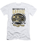 1 Retro Motorcycle Garage Classic Motorbike Rider Florian Dold Art T-Shirt