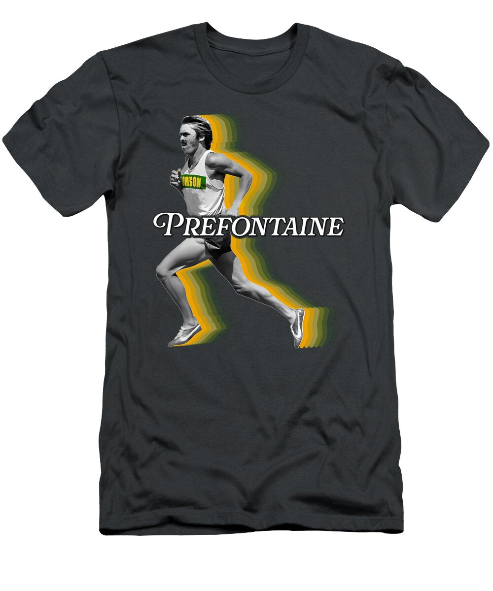 1 Retro Steve Prefontaine Running Form Fade Sibainu T-Shirt