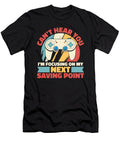 1 Retro Video Games Gamer Vintage Cant Hear You Im Gaming Crazy Squirrel T-Shirt