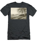 1 Rusting Trailer Chassis Abandoned in a Scottish Field Jules Walters T-Shirt