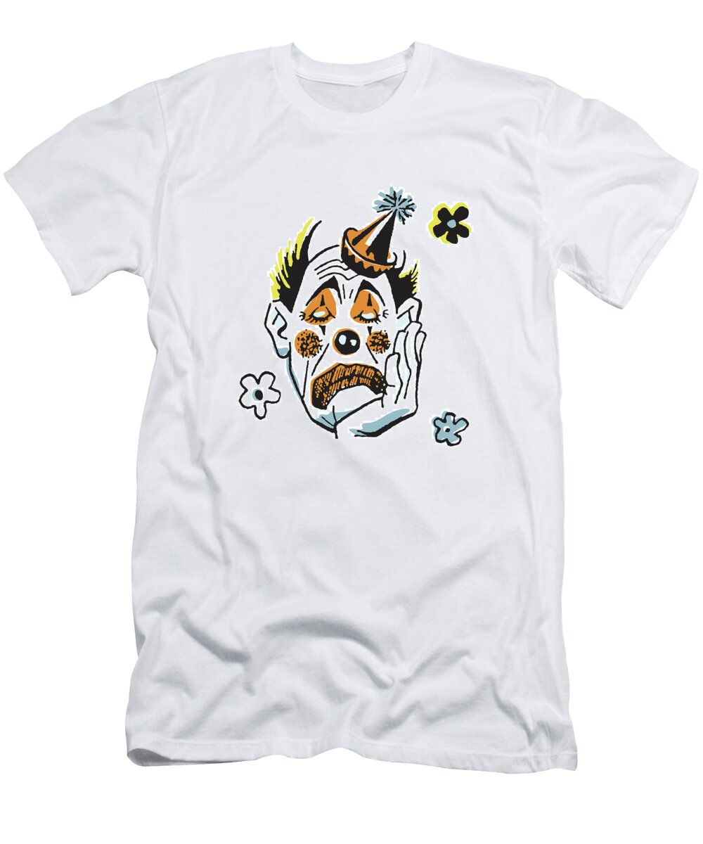 1 Sad Clown Csa Images T-Shirt