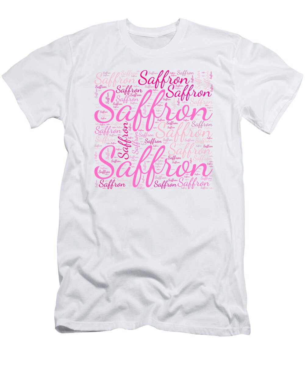 1 Saffron Names Without Frontiers Vidddie Publyshd T-Shirt