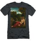 1 Saint John the Baptist Seated in the Wilderness Circle of Annibale Carracci T-Shirt