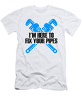 1 Save a Pipe Plumber Pipefitter Pipes Pipefitting Florian Dold Art T-Shirt