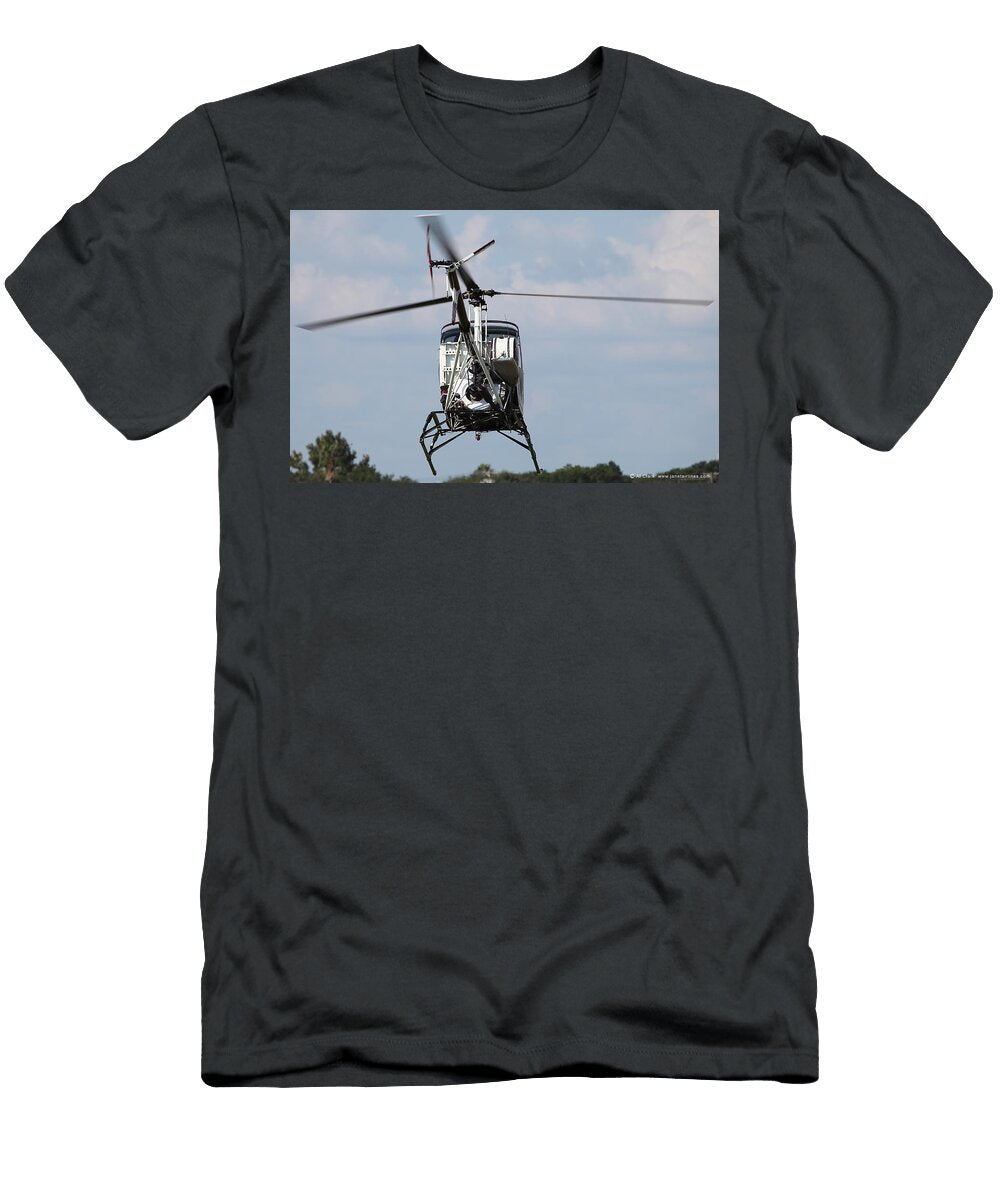 1 Schweizer Registered Hughes 269c Custom Aviation Art T-Shirt