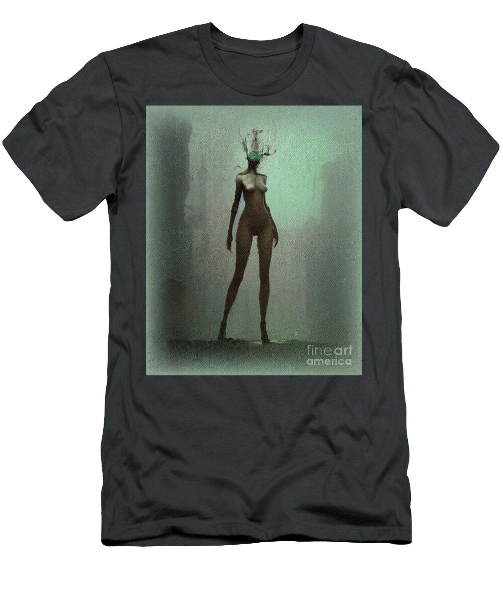 1 Sci Fi Woman Raphael Terra T-Shirt