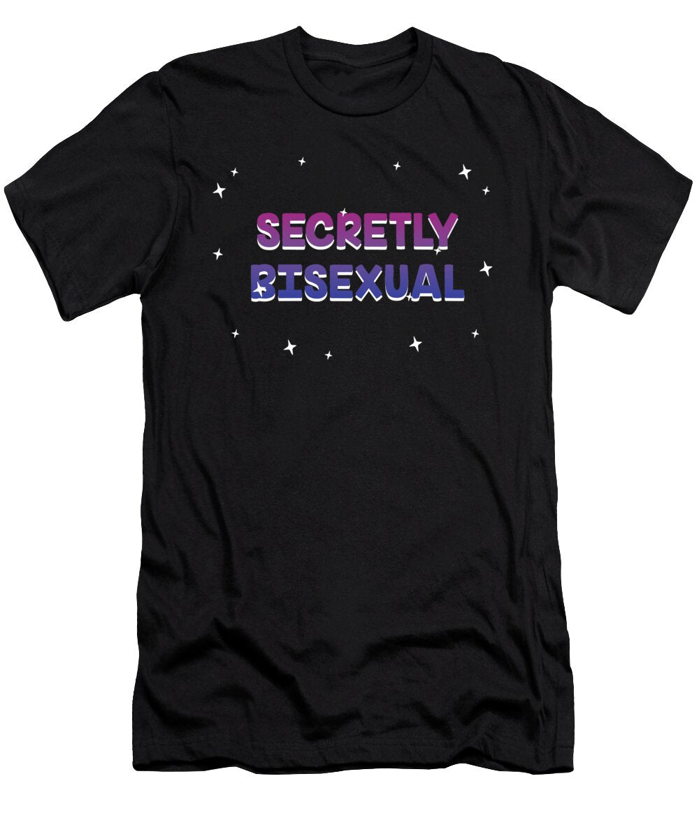 1 Secretly Bisexual Bi Introvert Bi Pride Antisocial Lgbtq Maximus Designs T-Shirt