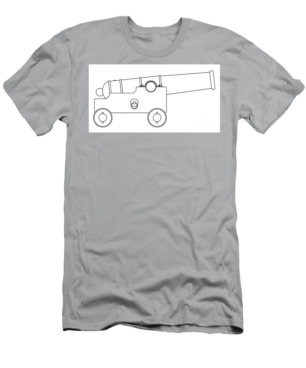 1 Ships Cannon Bigalbaloo Stock T-Shirt