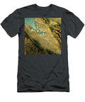 1 Silicon Valley Topographic Map Natural Color Top View Frank Ramspott T-Shirt